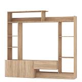 Stock Σύνθεση σαλονιού Toulouse - Light Sonoma Oak (180x28/40x165)