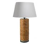 Κυλινδρική Επιτραπέζια Λάμπα AFRICA από Rattan IF108