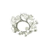 Χριστουγεννιάτικο Στεφάνι με Λευκά Berries 5cm  YE121