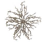 Διακοσμητικό αστέρι με διαμαντάκια,33cm MS570