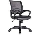 BF2101 Πολυθρόνα Γραφείου με Ανάκλιση, Μαύρο Mesh - PU Μαύρο Ε-00012629 ΕΟ254,40