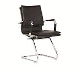 BF3600V Πολυθρόνα Γραφείου Επισκέπτη, Μέταλλο Βάση Χρώμιο - PU Μαύρο Ε-00016931 ΕΟ244 (ΣΕΤ ΤΩΝ 2)