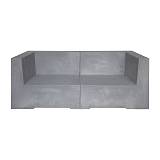 CONCRETE 2Θέσιος Kαναπές Κήπου - Βεράντας, Cement Grey Ε-00022358 Ε6200,2