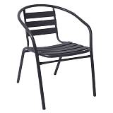 FUNKY Πολυθρόνα Μέταλλο - Αλουμίνιο Βαφή Ανθρακί Ε-00015910 Ε242,4