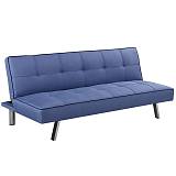 KAPPA Καναπές - Κρεβάτι Σαλονιού - Καθιστικού, Ύφασμα Μπλε Ε-00020716 Ε9682,3