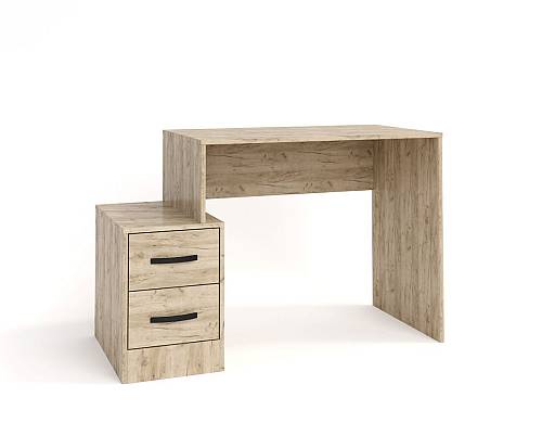 Γραφείο Stand - Grey Craft Oak (115x50x73,5)
