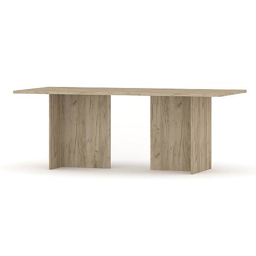 Τραπέζι τραπεζαρίας Rain -  Grey Craft Oak (200x90x75)