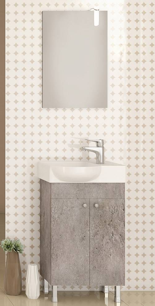 Σετ έπιπλο μπάνιου LITOS 45 Granite