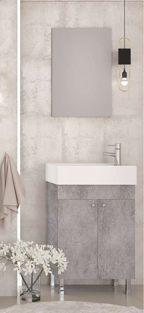 Σετ έπιπλο μπάνιου LITOS 50 Granite