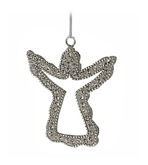 Χριστουγεννιάτικο Στολίδι με Διαμαντάκια Άγγελος GB224