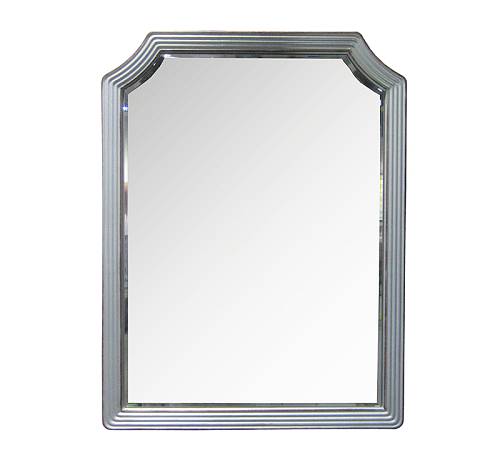 Καθρέπτης από παλαιωμένο γαλαβανιζέ σε loft design ID155