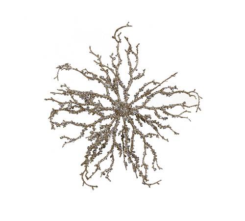 Διακοσμητικό αστέρι με διαμαντάκια,27cm MS569