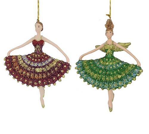 Στολίδι χορεύτρια "La traviata",σε 2 χρ.,13cm KD116 Στολίδι χορεύτρια "La traviata",σε 2 χρ.,13cm KD116