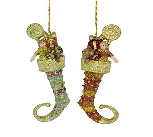 Στολίδι κάλτσα, 2χρ.,13cm KD119 Στολίδι κάλτσα, 2χρ.,13cm KD119