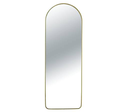 Καθρέπτης αλουμινίου σχ.αψίδα,χρυσό χρ.,51x152cm JP111G