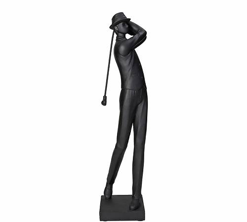 Διακοσμητική φιγούρα γκολφερ, μαύρο χρ.,39cm XET-9583
