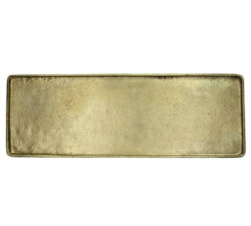 Παραλ/μη σφυρήλατη χρυσή 58x20cm KS134