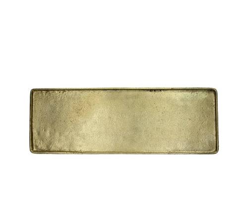 Παραλ/μος χρυσός σφυρήλατος δίσκος 38x13,5cm KS136