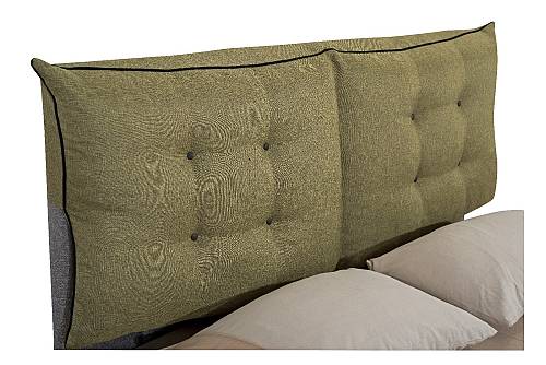Annita μαξιλάρι υφασμάτινο για κεφαλάρι διπλό ελληνικής κατασκευής για στρώμα 130-160 x 200 εκ