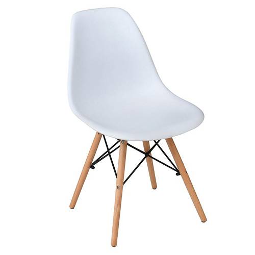 ART Wood Καρέκλα Ξύλο - PP Άσπρο Pro Ε-00017515 ΕΜ123,1P