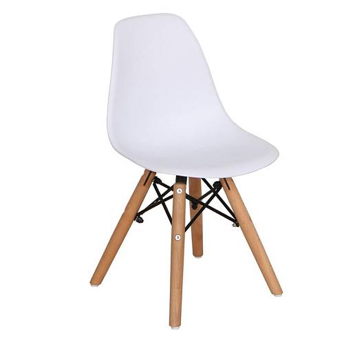 ART Wood Kid Καρέκλα Ξύλο - PP Άσπρο Ε-00019993 ΕΜ123,ΚW (ΣΕΤ ΤΩΝ 4)