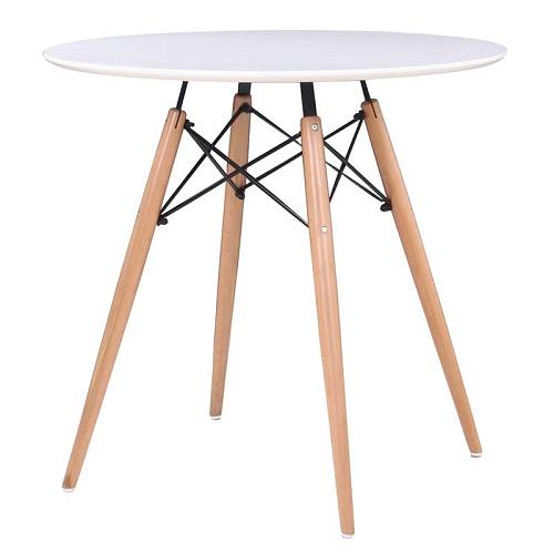 Tραπέζι Art Wood - Λευκό 80x74