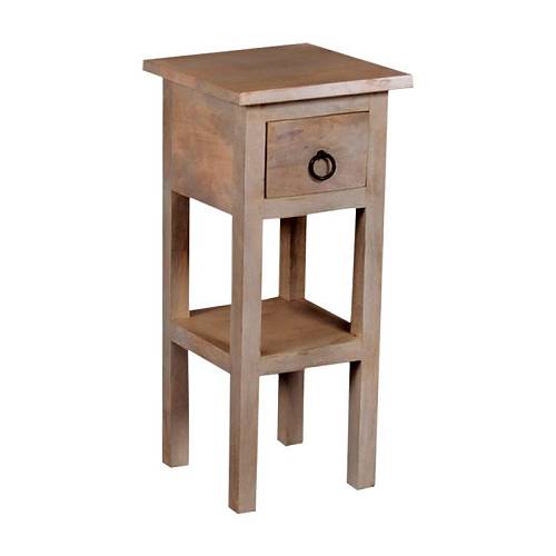 CLASSIC Stand - Τραπεζάκι Βοηθητικό H.55cm - 1 Συρτάρι, Ξύλο Ακακία Φυσικό Ε-00023527 ΕΑ730,2