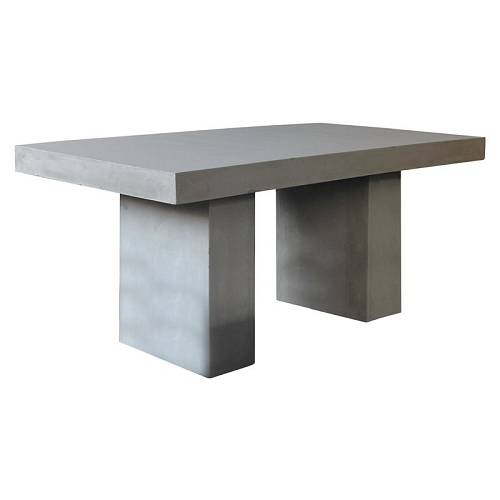 CONCRETE Τραπέζι Cement Grey Ε-00021743 Ε6201