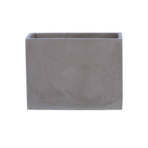 FLOWER POT-2 Cement Grey 60x30x45cm Ε-00023195 Ε6301,B