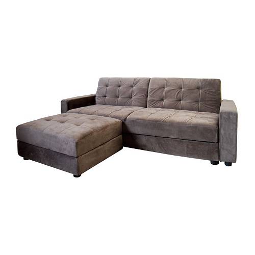 Καναπές-κρεβάτι Jackson -  Grey Brown Ε-00013782 Ε9579,1 (193x81x77 / 79x60x40)