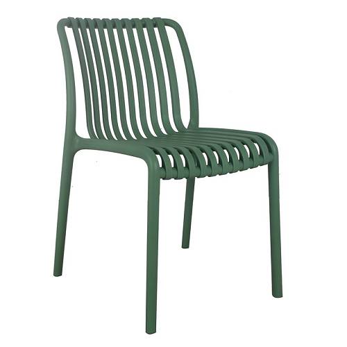 MODA Καρέκλα Στοιβαζόμενη PP - UV Πράσινο Ε-00024519 Ε3801,4