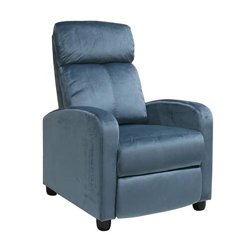 Πολυθρόνα Relax Porter - Γκρι-Μπλε