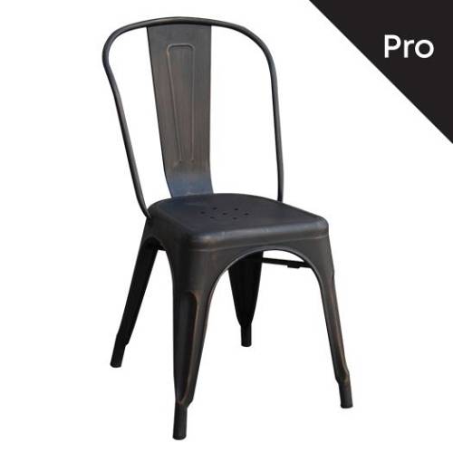 RELIX Καρέκλα-Pro, Μέταλλο Βαφή Antique Black Ε-00014757 Ε5191,10