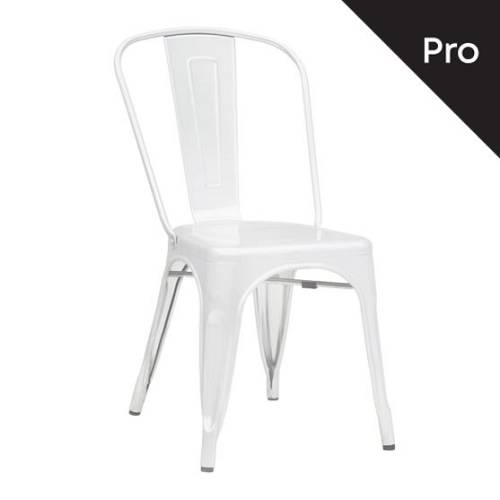 RELIX Καρέκλα-Pro, Μέταλλο Βαφή Άσπρο Ε-00015087 Ε5191