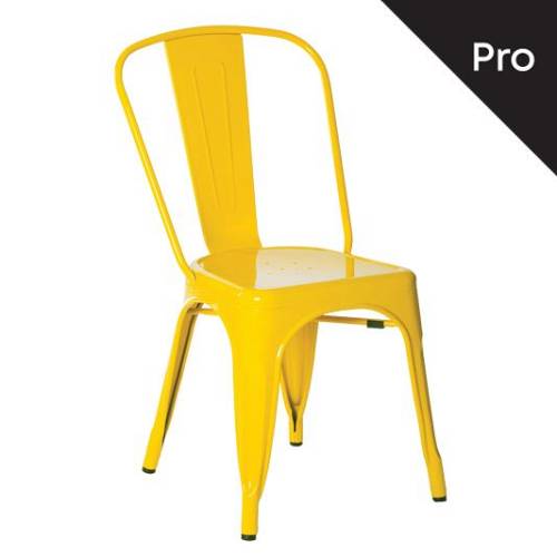 RELIX Καρέκλα-Pro, Μέταλλο Βαφή Κίτρινο Ε-00015086 Ε5191,9