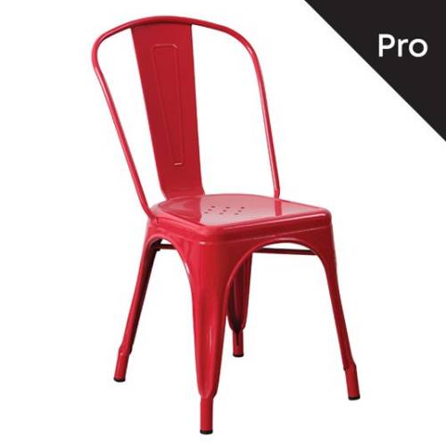RELIX Καρέκλα-Pro, Μέταλλο Βαφή Κόκκινο Ε-00014492 Ε5191,2