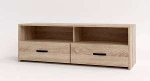 Έπιπλο τηλεόρασης Bled - Grey Craft Oak (110x35x38)