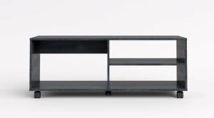 Έπιπλο τηλεόρασης Ribe - Charcoal Flow (120x40x45) MF PD
