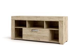 Έπιπλο τηλεόρασης Mostar - Light Sonoma Oak (130x41,6x60)