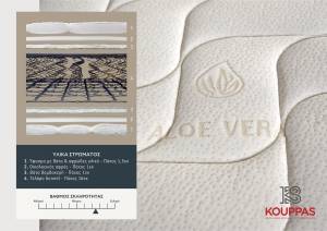 Στρώμα Bodyfeel Orthopedic - Aloe Vera 150x190x23cm