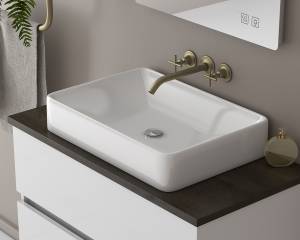 Σετ έπιπλο μπάνιου LUXUS 80 White Σετ έπιπλο μπάνιου LUXUS 80 White