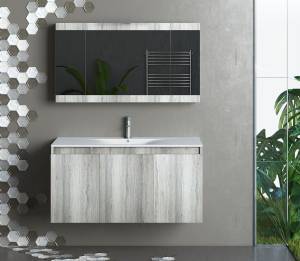 Σετ έπιπλο μπάνιου MAGNOLIA S 90 - Rock Oak