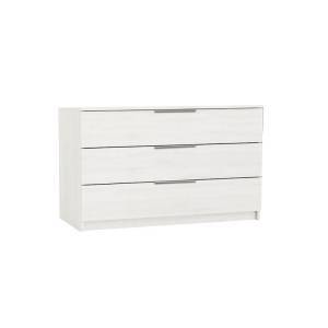 DRAWER Συρταριέρα με 3 Συρτάρια, Απόχρωση Άσπρο Ε-00022074 Ε760,3