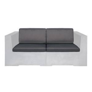 CONCRETE Set Μαξιλάρια Καναπέ Γκρι Ύφασμα Water Repellent 4 Tεμάχια Ε-00022360 Ε6200,Μ2