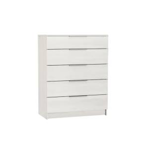 DRAWER Συρταριέρα με 5 Συρτάρια, Απόχρωση Άσπρο Ε-00022076 Ε758,3 DRAWER Συρταριέρα με 5 Συρτάρια, Απόχρωση Άσπρο Ε-00022076 Ε758,3
