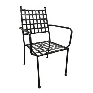 PATON Πολυθρόνα Κήπου Βεράντας, Μέταλλο Βαφή Μαύρο Mesh Ε-00020290 Ε5143,2 PATON Πολυθρόνα Κήπου Βεράντας, Μέταλλο Βαφή Μαύρο Mesh Ε-00020290 Ε5143,2