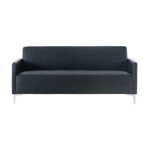 STYLE Καναπές Σαλονιού Καθιστικού, 2Θέσιος, Pu Μαύρο K/D Ε-00018717 Ε948,22