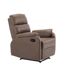 COMFORT Πολυθρόνα Relax Σαλονιού - Καθιστικού PU Cappuccino Ε-00019054 Ε9732,4