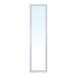 MIRROR Καθρέπτης Δαπέδου Τοίχου Ξύλινος Antique White Ε-00019261 Ε7185,1