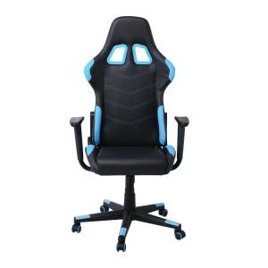 BF9150 Gaming Πολυθρόνα Γραφείου, Ανάκλιση Πλάτης έως 90°, Pu Μαύρο - Μπλε Ε-00021417 ΕΟ541,2